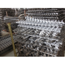 Galvanized Razor Spikes 1,25m para segurança